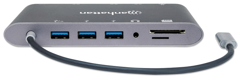 Manhatten SuperSpeed USB-C to 7-in-1 Docking Station