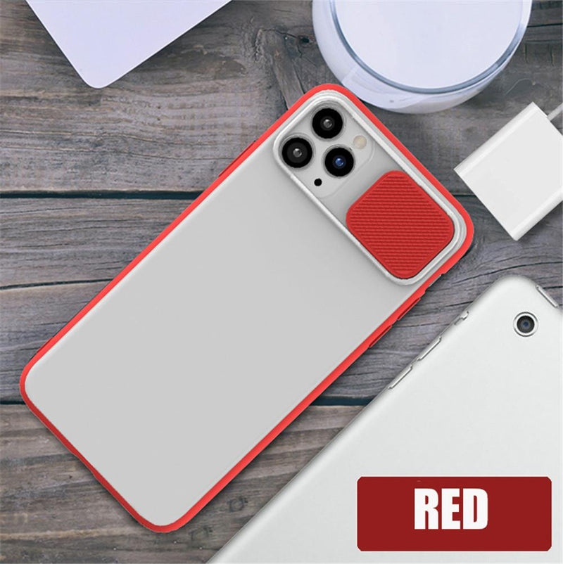 Slide Camera Lens Protection Shockproof Phone Case for iPhone 11 Pro Max