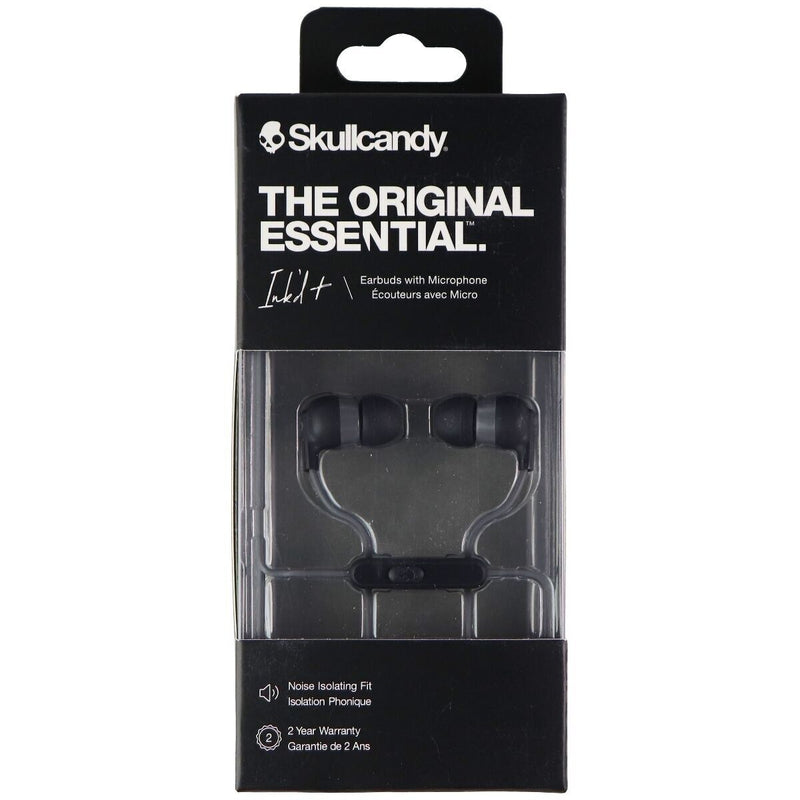 Skullcandy Ink'd®+ In-Ear Earbuds with Microphone (Black)