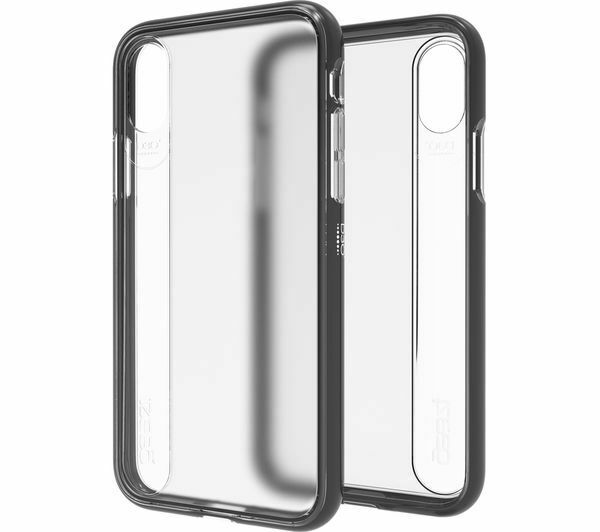 Gear 4 Windsor Case for iPhone X (Clear/Black)
