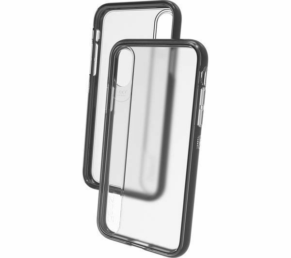 Gear 4 Windsor Case for iPhone X (Clear/Black)