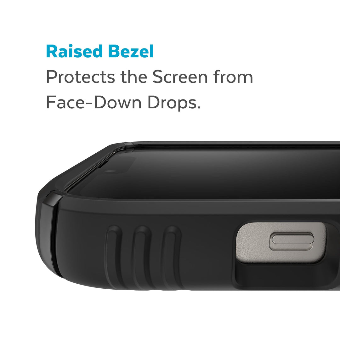 Speck Presidio Grip 2 MagSafe Case for Apple iPhone 14 / 13 (Black)