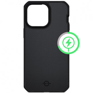 ITSKINS Ballistic Case for Apple iPhone 14 Pro With MagSafe (Black)