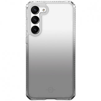 Samsung Galaxy S23 Plus itSkins Hybrid Ombre Case (Smoke)