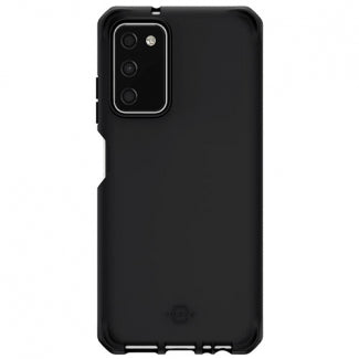 ITSKINS Hybrid Silk Case for Samsung Galaxy A03s (Black)