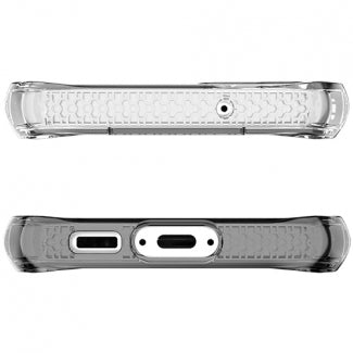 Samsung Galaxy S23 Plus itSkins Hybrid Ombre Case (Smoke)