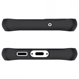 Samsung Galaxy S23 Hybrid Solid Ballistic Case (Black/Clear)