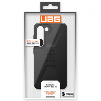 Samsung Galaxy S23 Plus Urban Armor Gear Civilian Case (Black)