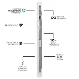 Case-Mate Apple iPhone 13 Pro Twinkle Case with Antimicrobial (Ombre)