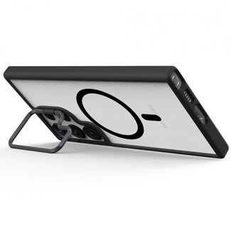 Prodigee Kickit Case for Galaxy S23 Ultra (Black/Clear)
