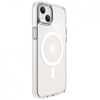 Prodigee Magnateek Case for iPhone 14 With MagSafe (Clear White)