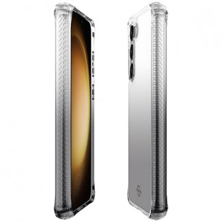 Samsung Galaxy S23 Plus itSkins Hybrid Ombre Case (Smoke)