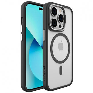 Prodigee Kick It Case for iPhone 14 Pro Max (Black/Clear)