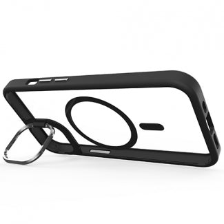 Prodigee Kick It Case for iPhone 14 (Black/Clear)
