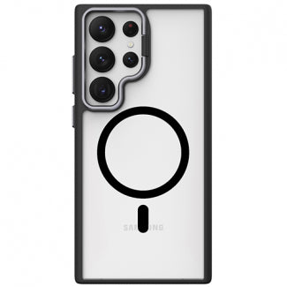 Prodigee Kickit Case for Galaxy S23 Ultra (Black/Clear)