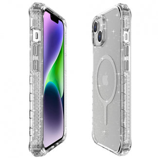 ITSKINS Supreme Spark Case with MagSafe for iPhone 14 (Clear)